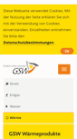 Mobile Screenshot of gsw-kamen.de